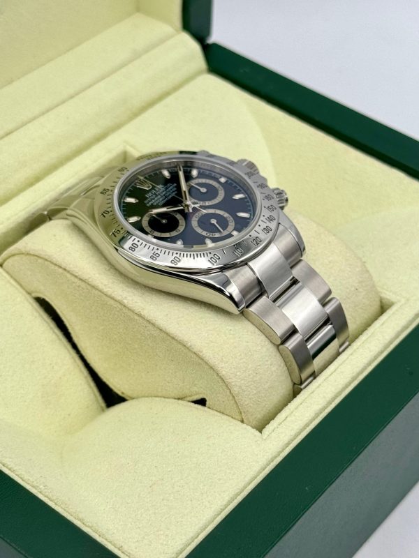 2009 Rolex Daytona 40mm 116520 Stainless Steel Black Dial for sale