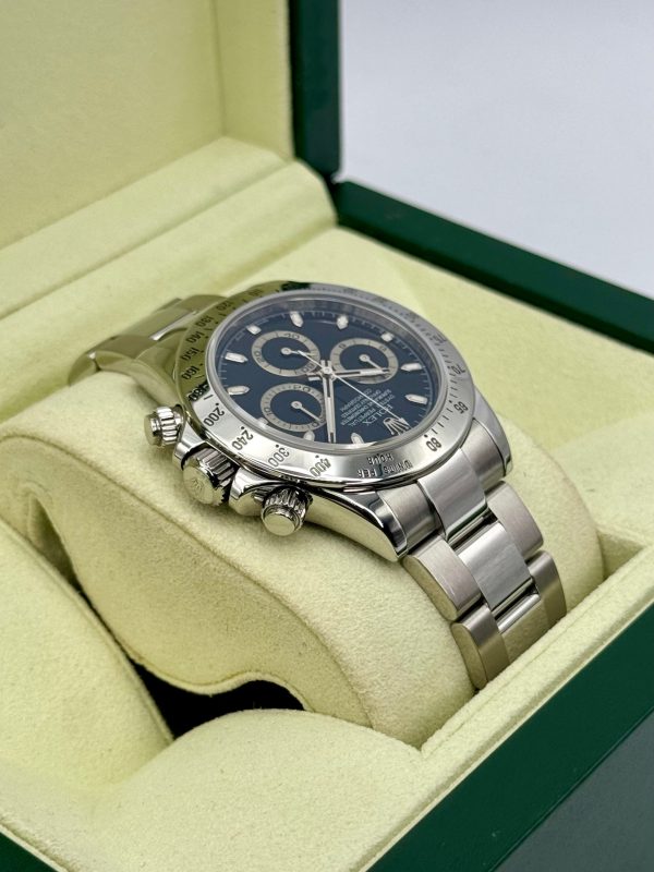 2009 Rolex Daytona 40mm 116520 Stainless Steel Black Dial for sale