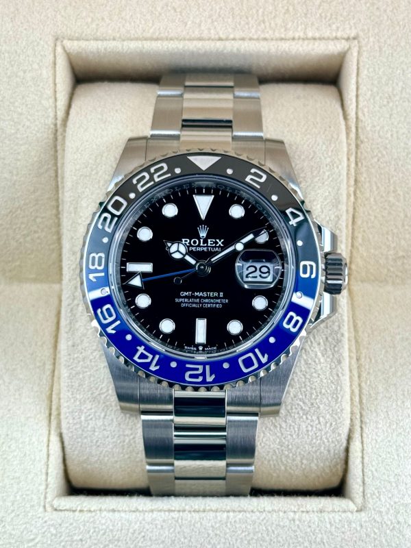 2023 Rolex GMT-Master II “Batman” 40mm 126710BLNR Oyster (No. 4 of 8) for sale