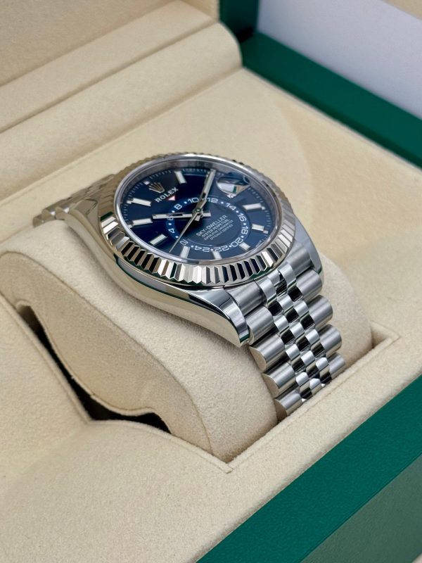 2022 Sky-Dweller 42mm 326934 Stainless Steel Jubilee Blue Dial for sale