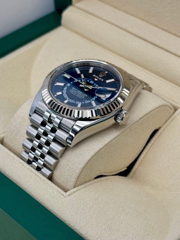 2022 Sky-Dweller 42mm 326934 Stainless Steel Jubilee Blue Dial for sale