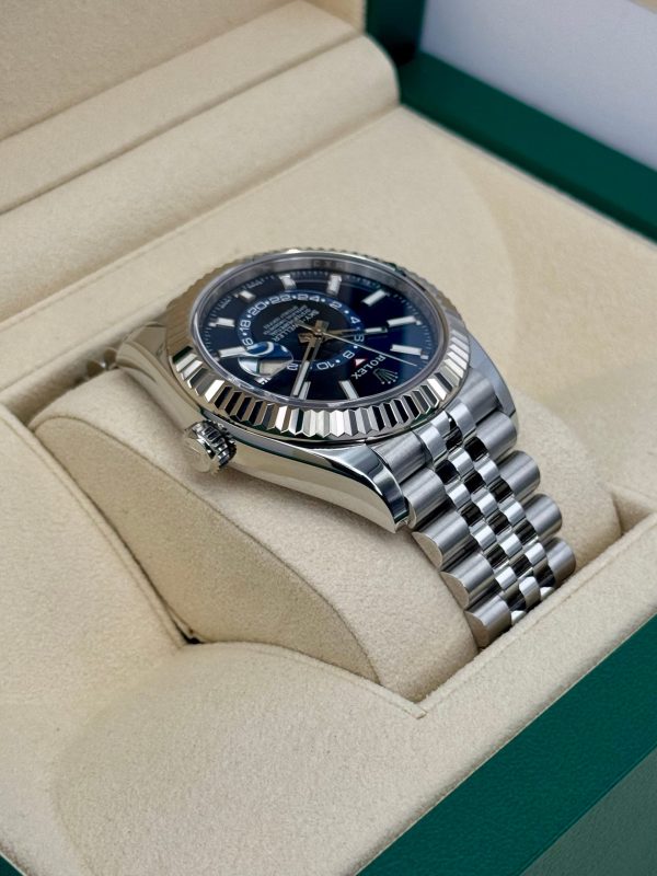 2022 Sky-Dweller 42mm 326934 Stainless Steel Jubilee Blue Dial for sale