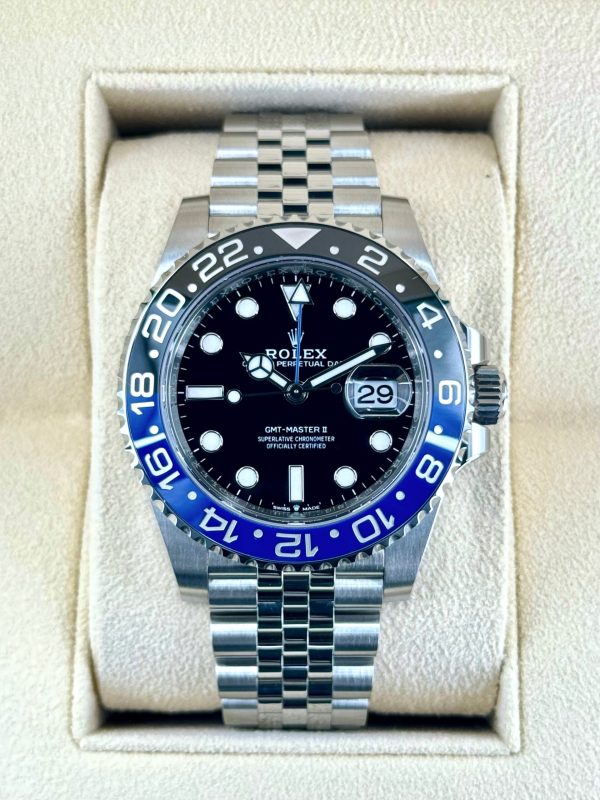 2023 Rolex GMT-Master II “Batgirl” 40mm 126710BLNR Jubilee Black Dial (No. 2 of 5) for sale
