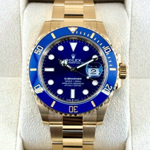 2024 Rolex Submariner “Bluesy” 41mm 126618LB Yellow Gold Blue Dial (No. 1 of 2) for sale