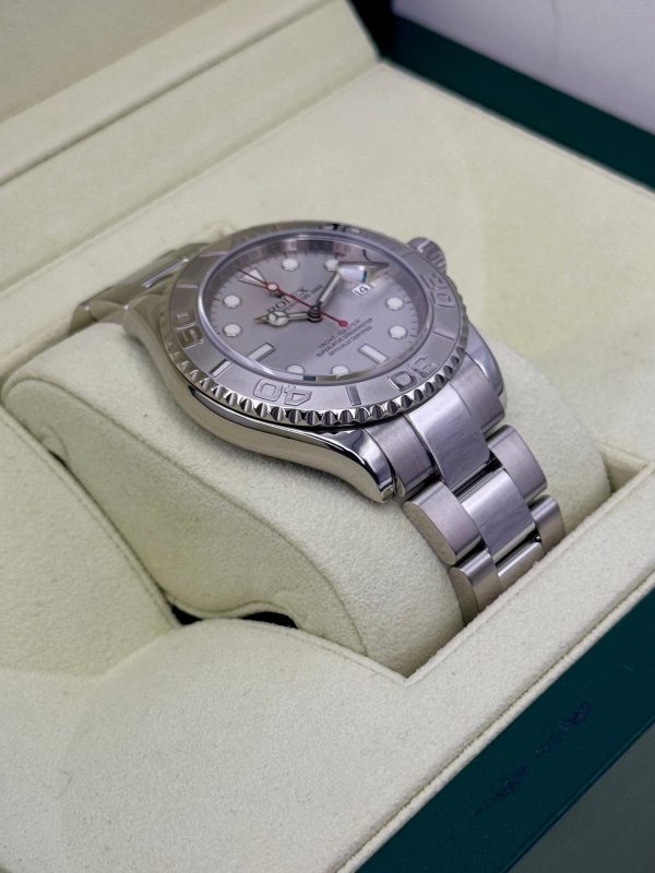 2010 Rolex Yacht-Master 40mm 16622 Platinum Bezel and Dial for sale