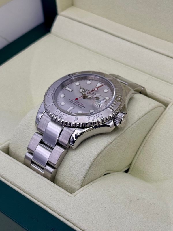2010 Rolex Yacht-Master 40mm 16622 Platinum Bezel and Dial for sale