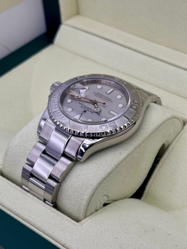 2010 Rolex Yacht-Master 40mm 16622 Platinum Bezel and Dial for sale