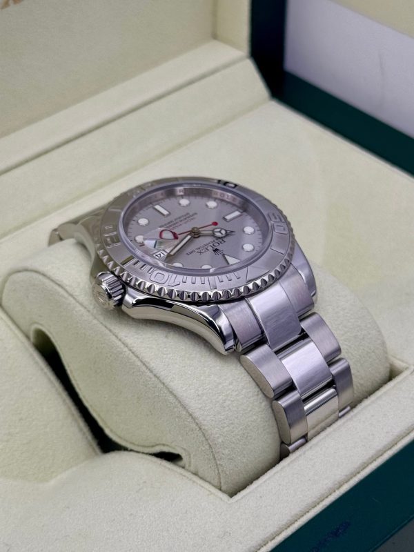 2010 Rolex Yacht-Master 40mm 16622 Platinum Bezel and Dial for sale