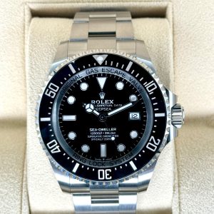 2024 Rolex Deepsea 44mm 136660 Stainless Steel Black Dial (Unworn) (No. 1 of 4) for sale
