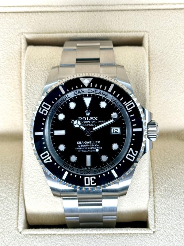 2024 Rolex Deepsea 44mm 136660 Stainless Steel Black Dial (Unworn) (No. 1 of 4) for sale