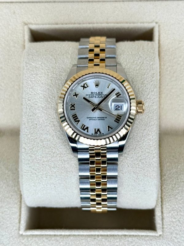 2024 Rolex Lady Datejust 28mm 279173 Two-Tone Jubilee Silver Dial (Unworn) for sale