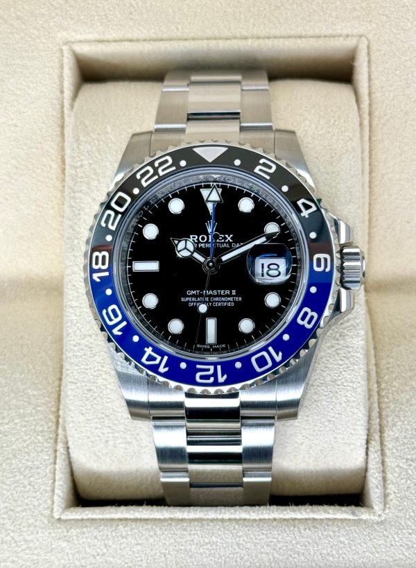 2017 Rolex GMT-Master II “Batman” 40mm 116710BLNR Oyster (No. 4 of 4) for sale