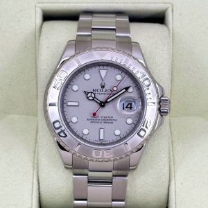 2010 Rolex Yacht-Master 40mm 16622 Platinum Bezel and Dial for sale