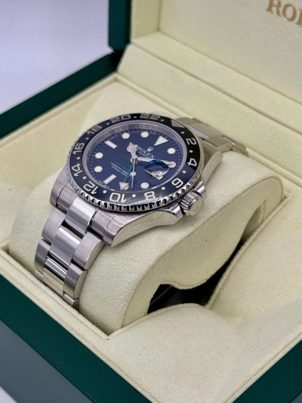 2010 Rolex GMT-Master II 40mm 116710LN Stainless Steel Black Dial (No. 2 of 2) for sale