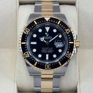 2024 Rolex Sea-Dweller 43mm 126603 Two-Tone Black Dial (Unworn) for sale