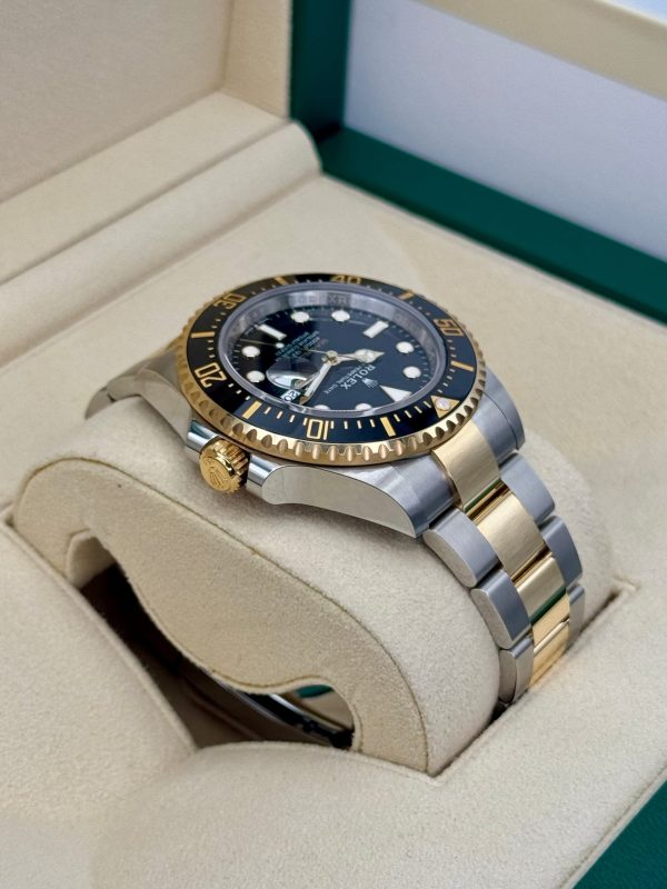 2024 Rolex Sea-Dweller 43mm 126603 Two-Tone Black Dial (Unworn) for sale