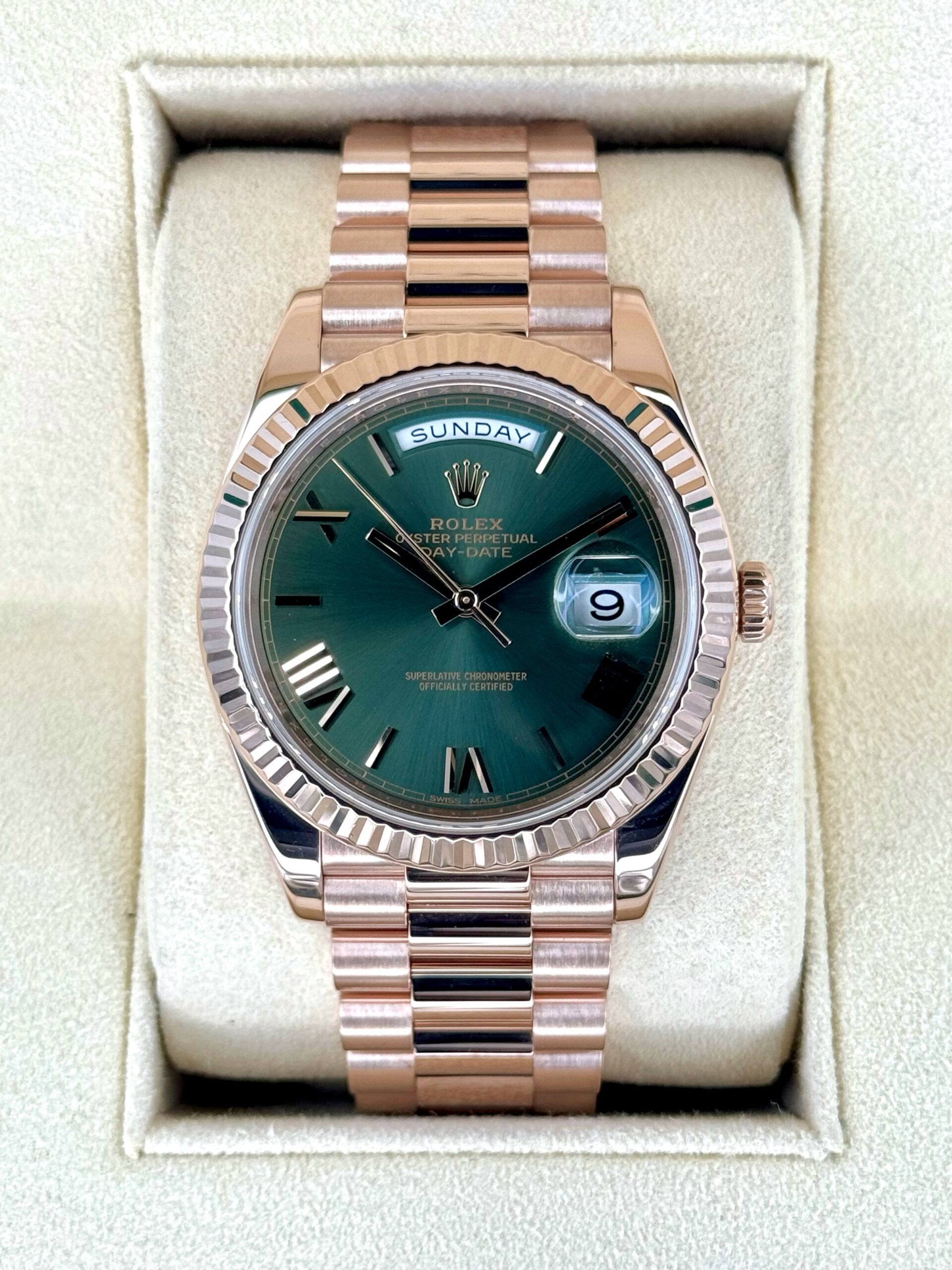 Pre owned Rolex Day-Date 40 228235 for sale