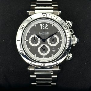 2023 Cartier Pasha 41mm Wspa0027 Chronograph Grey Dial (Unworn) for sale