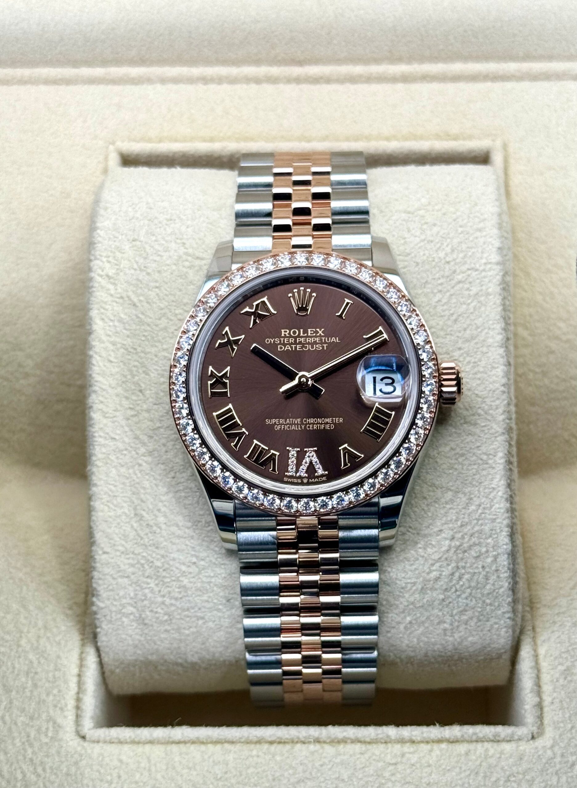 Pre owned Rolex Lady-Datejust 278381RBR for sale