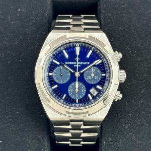 2020 Vacheron Constantin Overseas 42.5mm 5500V Stainless Blue Dial for sale