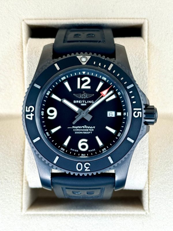 2022 Breitling Superocean Automatic 46mm M17368 Black Dial for sale