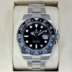 2025 Rolex GMT-Master II “Bruce Wayne” 40mm 126710GRNR Oyster (Unworn) for sale