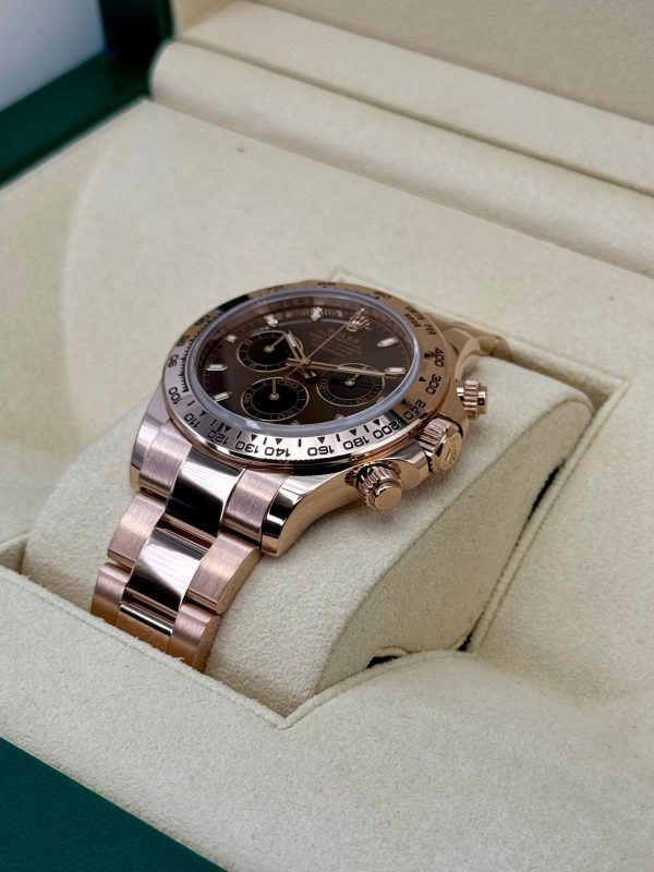 2023 Rolex Daytona 40mm 116505 Rose Gold Chocolate Dial for sale