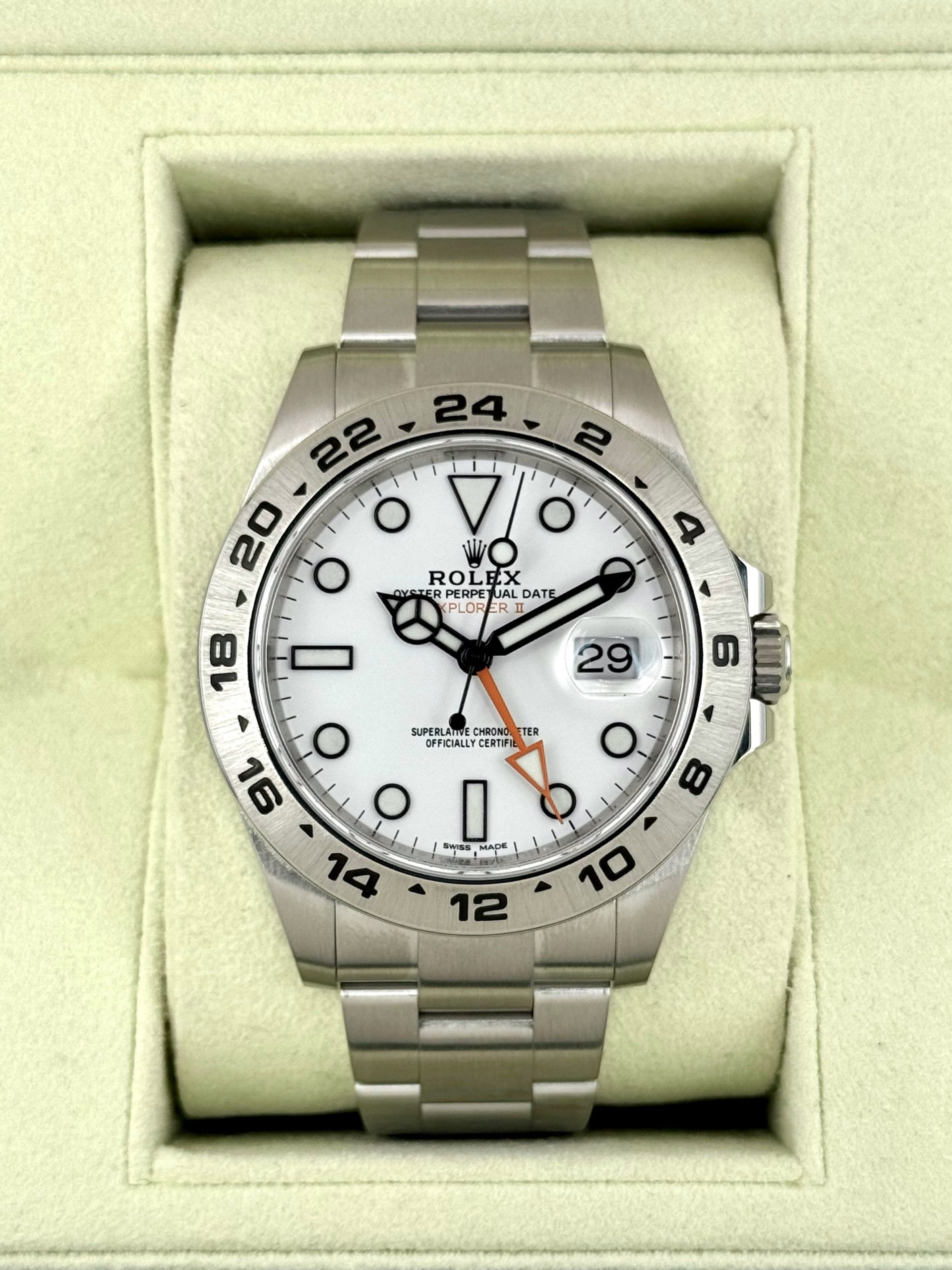 Pre owned Rolex Explorer II 216570 for sale