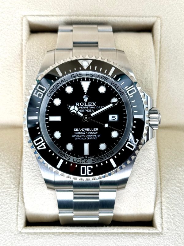 2022 Rolex Deepsea 44mm 126660 Stainless Steel Black Dial for sale