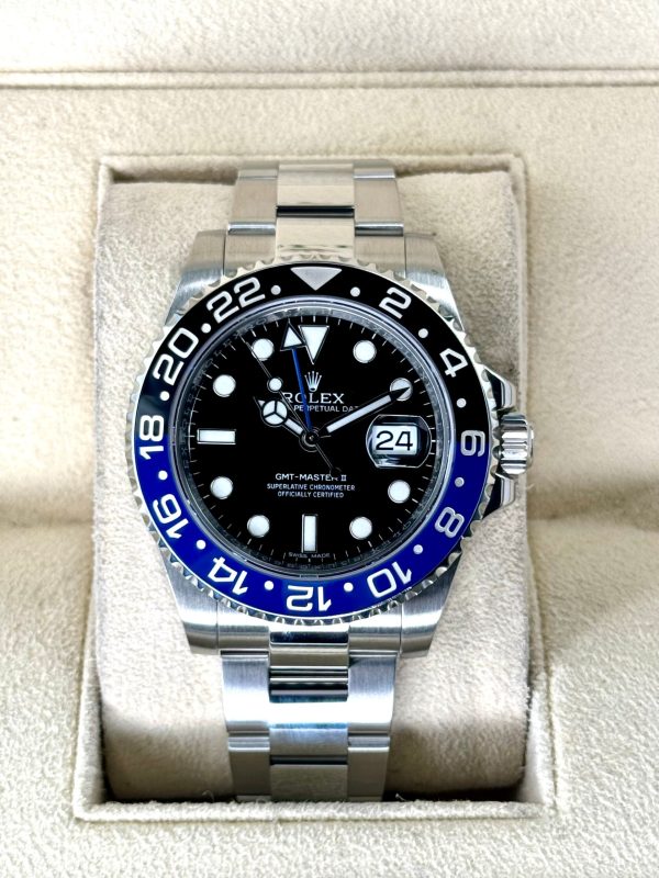 2014 Rolex GMT-Master II “Batman” 40mm 116710BLNR Oyster (No. 1 of 2) for sale