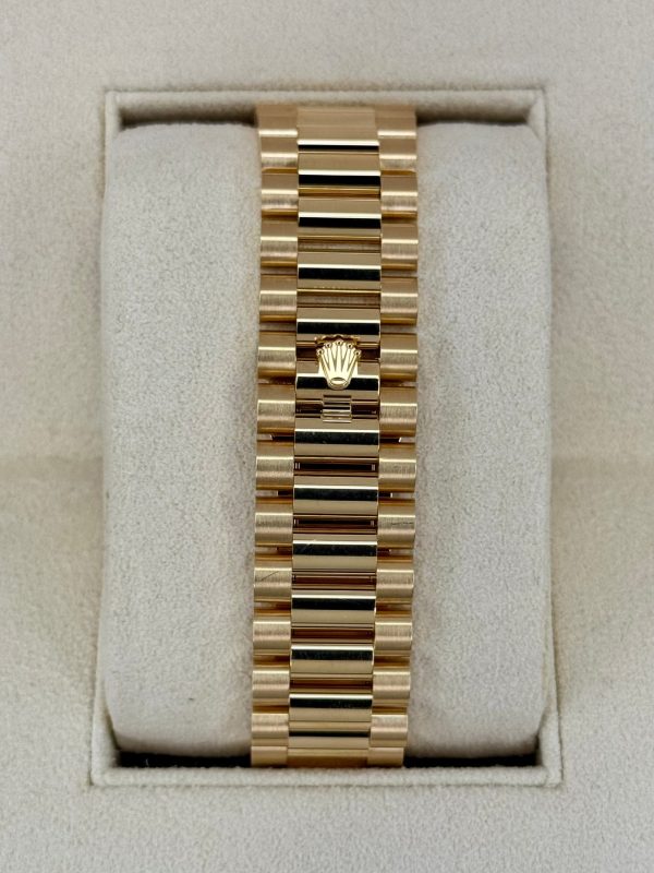 2023 Rolex Day-Date 40mm 228398TBR Presidential Yellow Gold Green Dial for sale