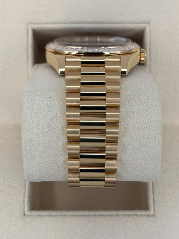 2023 Rolex Day-Date 40mm 228398TBR Presidential Yellow Gold Green Dial for sale
