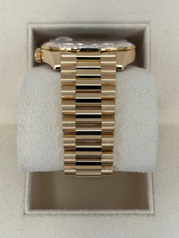2023 Rolex Day-Date 40mm 228398TBR Presidential Yellow Gold Green Dial for sale
