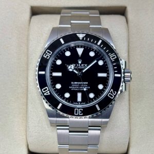 2025 Rolex Submariner 41mm 124060 Stainless Steel Black Dial (Unworn) for sale
