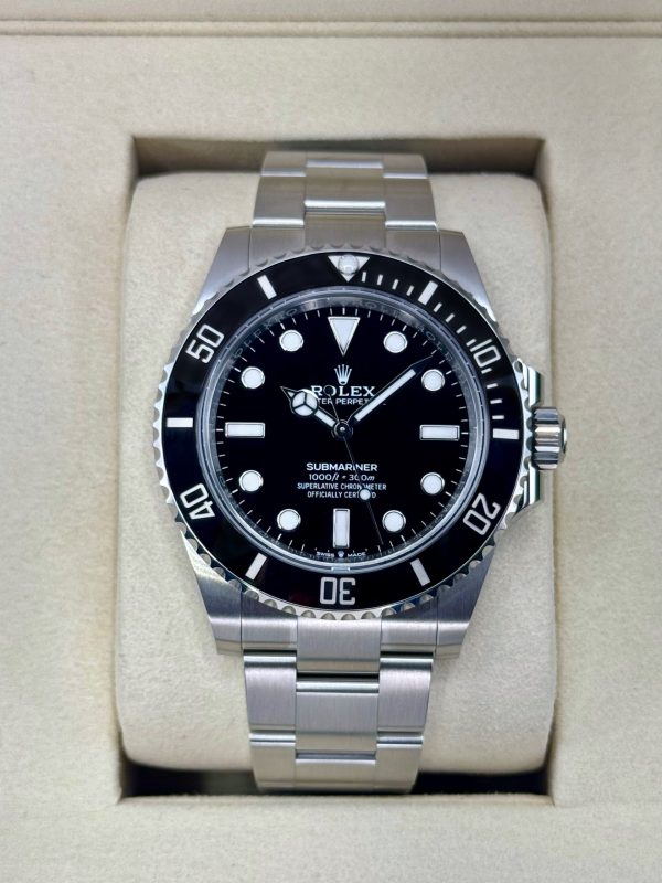 2025 Rolex Submariner 41mm 124060 Stainless Steel Black Dial (Unworn) for sale