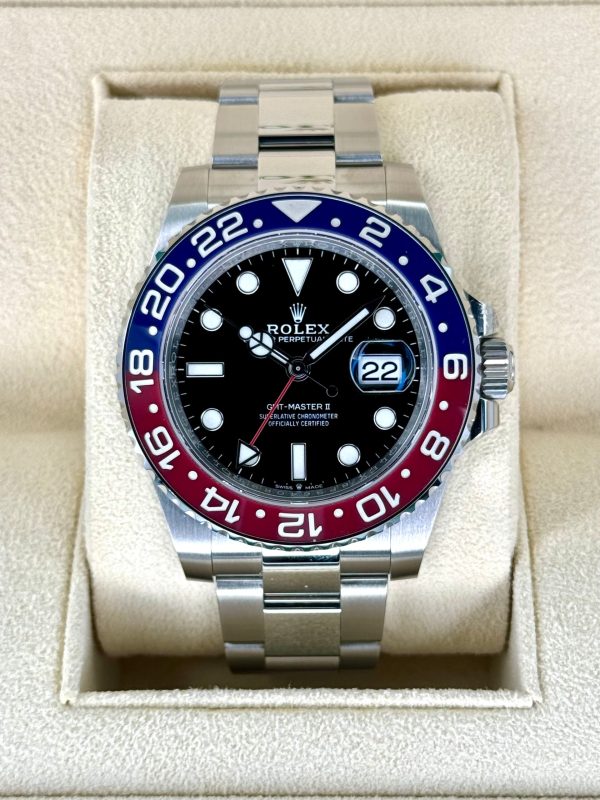 2022 GMT-Master II “Pepsi” 40mm 126710BLRO Oyster (Unworn) for sale