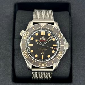 2023 Omega Seamaster Diver 300M 007 42mm Titanium Brown Dial for sale