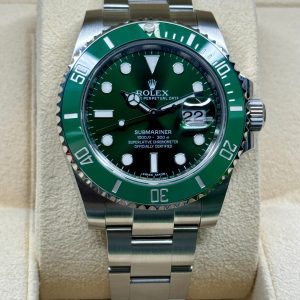 2015 Rolex Submariner “Hulk” 40mm 116610LV Green Dial (No. 4 of 7) for sale