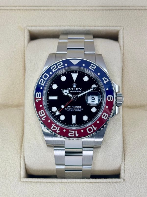 2024 Rolex GMT-Master II “Pepsi” 40mm 126710BLRO Oyster for sale