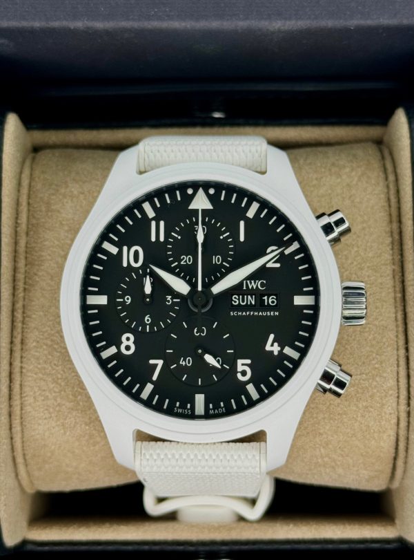2024 IWC Pilot’s Chrono IW389105 44.5mm Top Gun Edition Lake Tahoe (Unworn) for sale