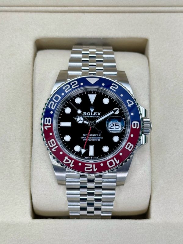 2025 Rolex GMT-Master II “Pepsi” 40mm 126710BLRO Jubilee (Unworn) for sale