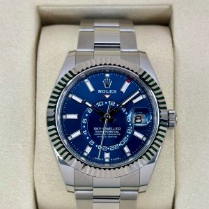 2025 Rolex Sky-Dweller 42mm 336934 Oyster Blue Dial (Unworn) for sale