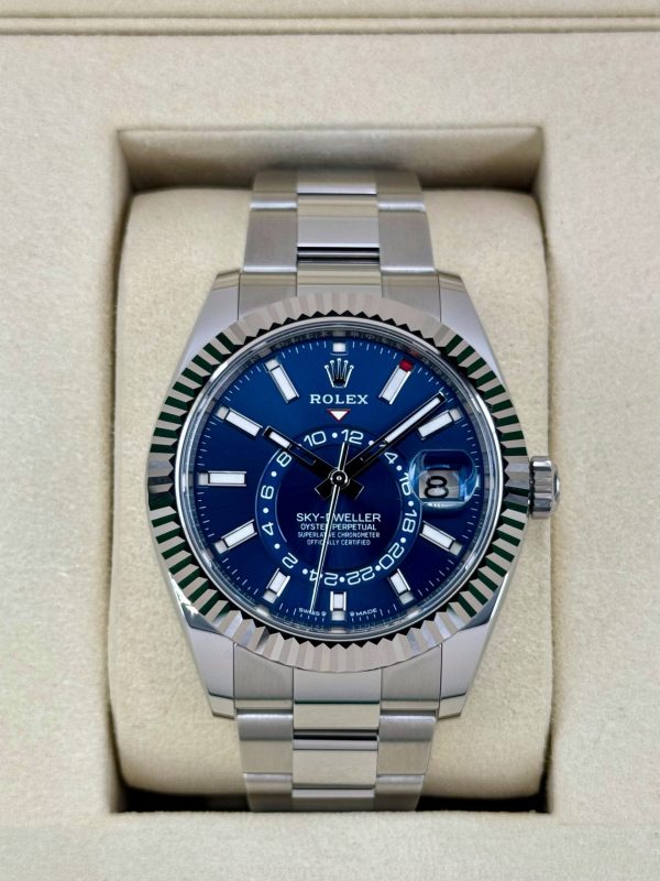 2025 Rolex Sky-Dweller 42mm 336934 Oyster Blue Dial (Unworn) for sale