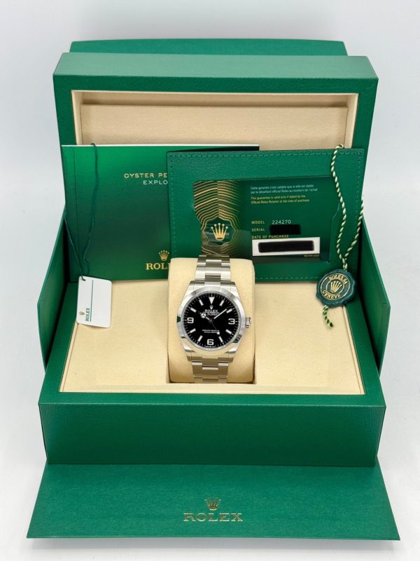 2025 Rolex Explorer 40mm 224270 Black Dial (Unworn) for sale