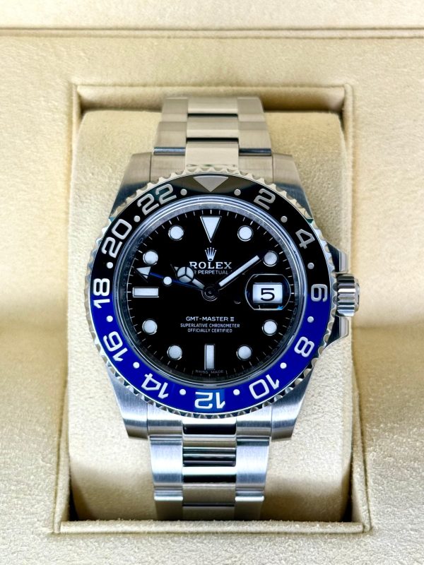 2017 Rolex GMT-Master II “Batman” 40mm 116710BLNR Oyster (No. 2 of 4) for sale
