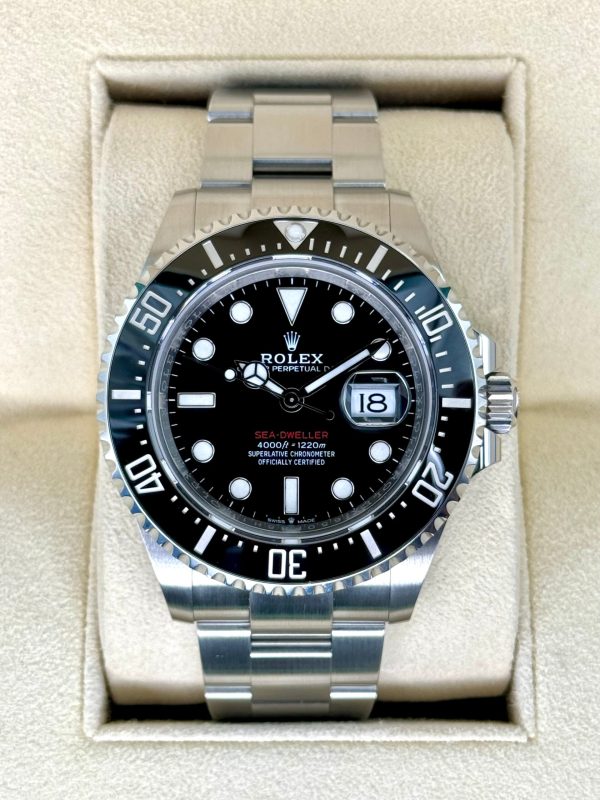 2023 Rolex Sea-Dweller 43mm 126600 Stainless Steel Black Dial for sale