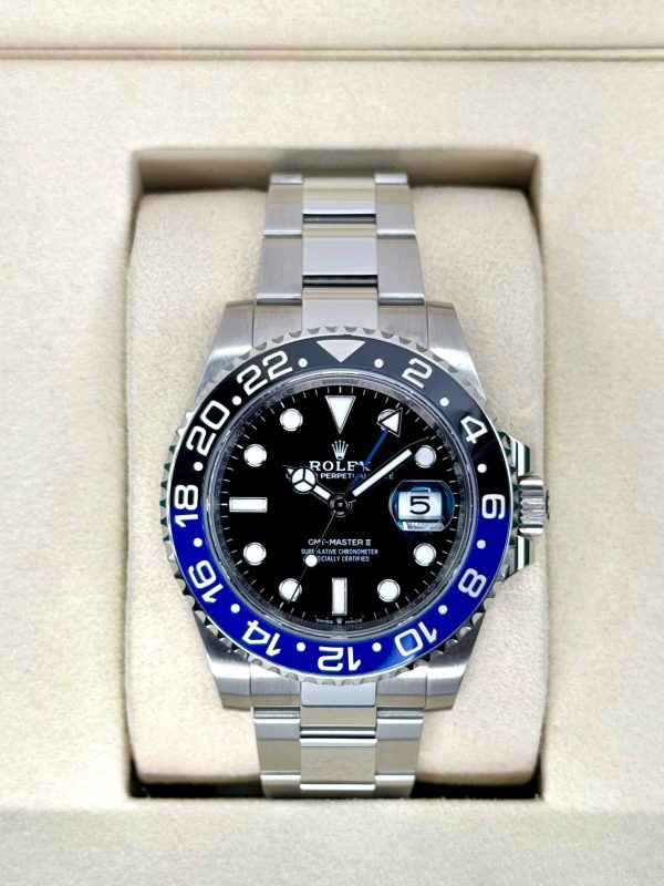 2025 Rolex GMT-Master II “Batman” 40mm 126710BLNR Oyster (Unworn) for sale