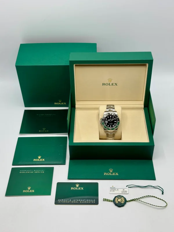 2026 Rolex GMT-Master II “Sprite” 40mm 126720VTNR-0001 Stainless Steel Oyster Bracelet Black Dial (Unworn) for sale
