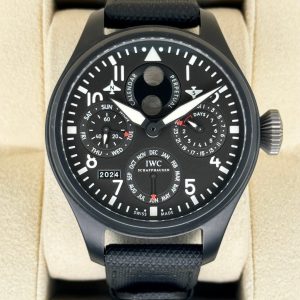 2013 IWC Top Gun Perpetual Calendar Big Pilot 48mm IW502902 Ceramic for sale