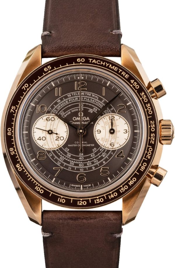 Omega Speedmaster Chronoscope Bronze Gold for sale